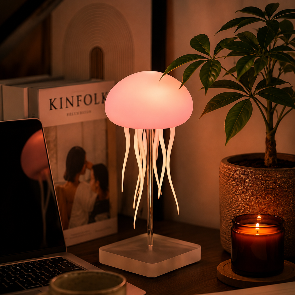 LED Jellyfish Mood Lamp Color