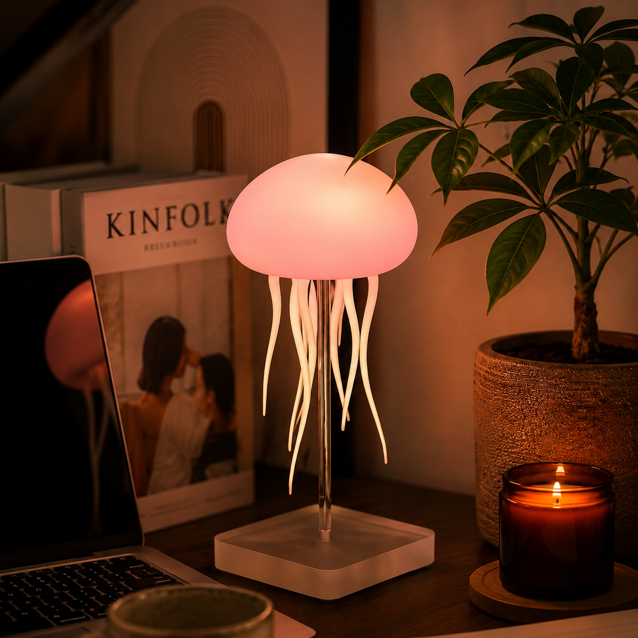 LED Jellyfish Mood Lamp Color