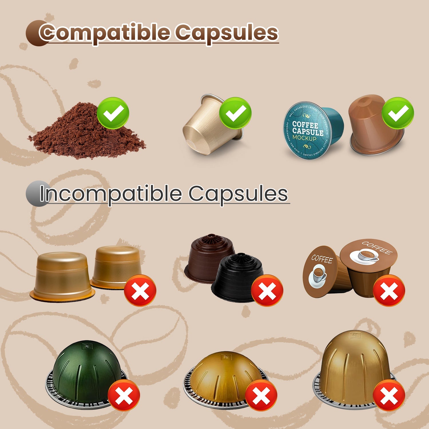Portable Electric Capsule Coffee Machine – Travel & Car Espresso Maker