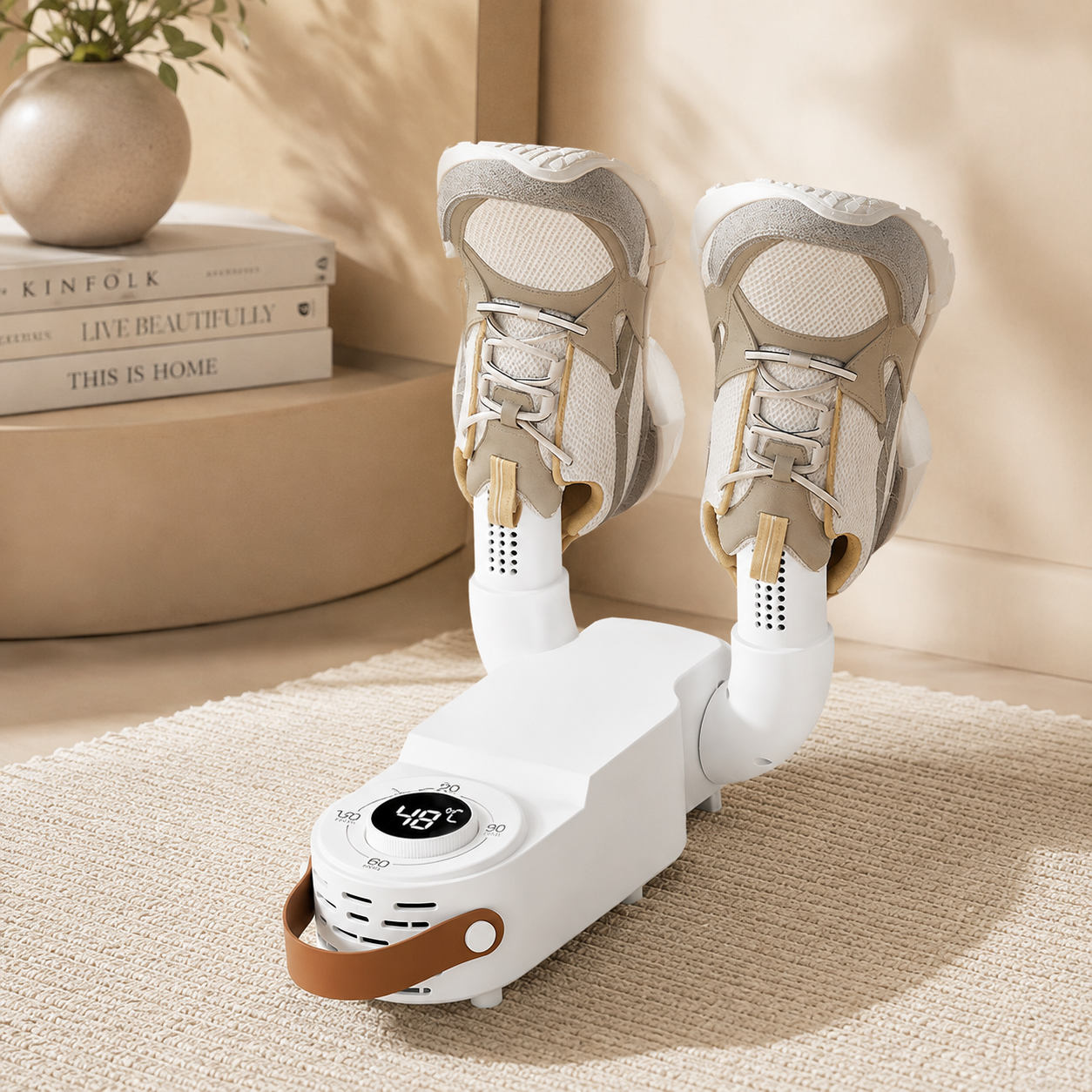 FoldDry™ Smart Shoe Dryer & Deodorizer | Fast Heat UV Shoe Care