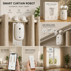 Smart Curtain Robot – Opener with Alexa, Siri & Google Assistant