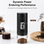 Portable Electric Coffee Grinder – 38 Adjustable Grind Settings | Warm Haven