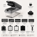 15-in-1 Vegetable Slicer, Dicer & Chopper – Multi-Blade Food Prep Tool
