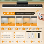 Rechargeable Magnetic LED Table Lamp – Touch Control & Adjustable Light