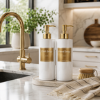 Elegant Refillable Soap Dispenser Set