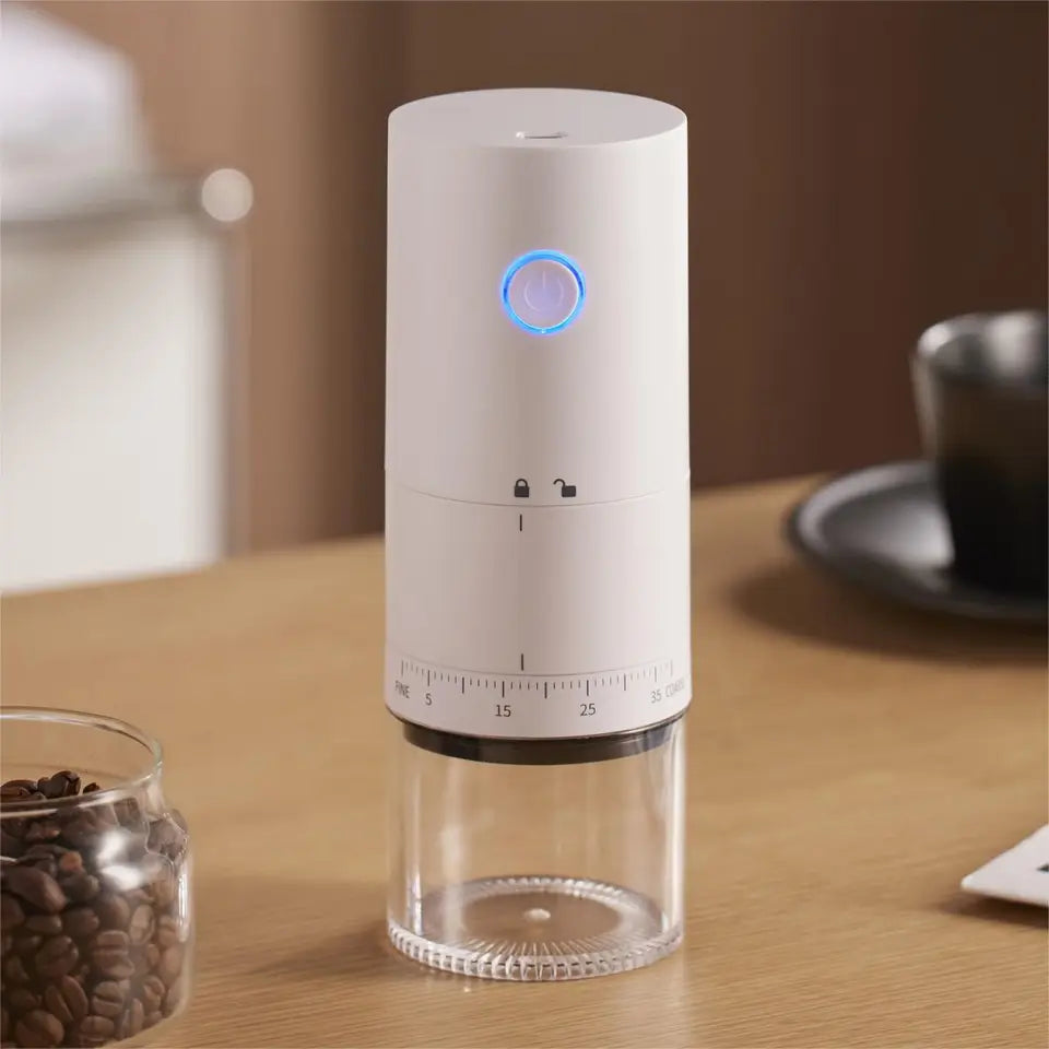 Portable Electric Coffee Grinder – 38 Adjustable Grind Settings | Warm Haven