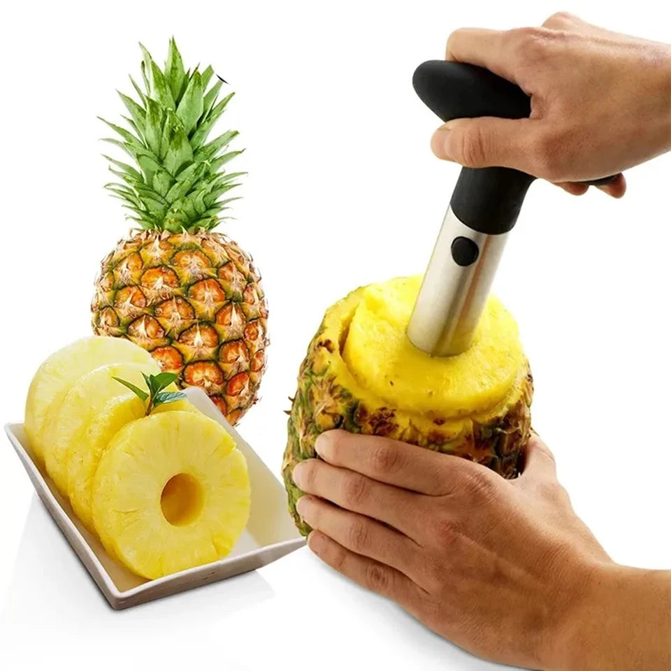 Pineapple Corer & Slicer – Stainless Steel Fruit Cutter | Warm Haven