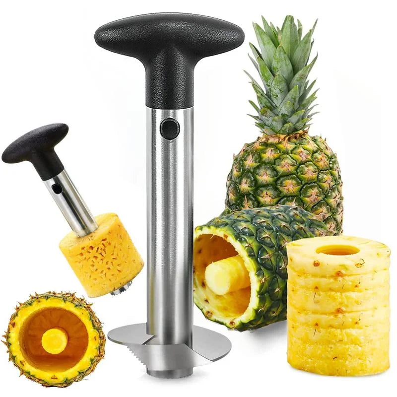 Pineapple Corer & Slicer – Stainless Steel Fruit Cutter | Warm Haven