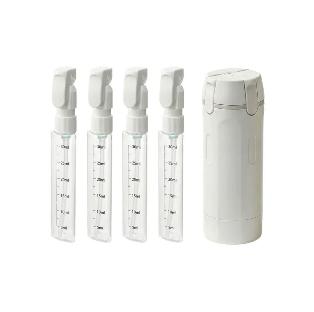 Travel Essentials Refillable Bottle Set — 4-in-1
