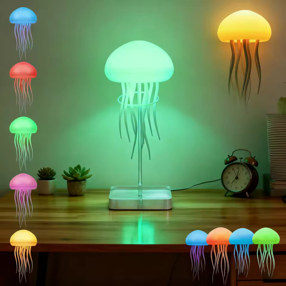 LED Jellyfish Mood Lamp Color