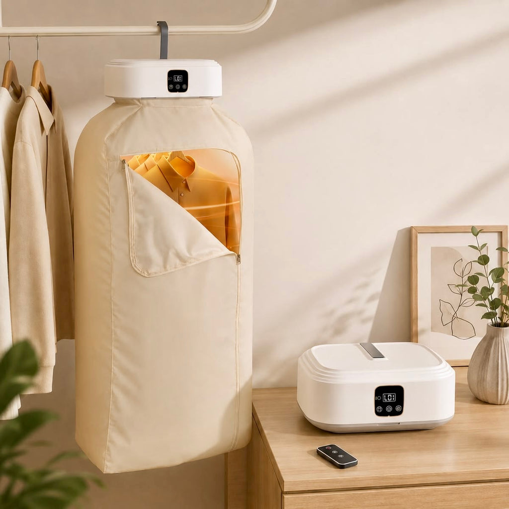 Portable Foldable Clothes Dryer with UV Sterilization