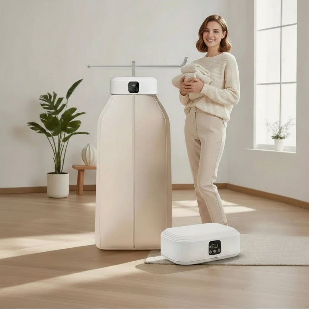 Portable Foldable Clothes Dryer with UV Sterilization
