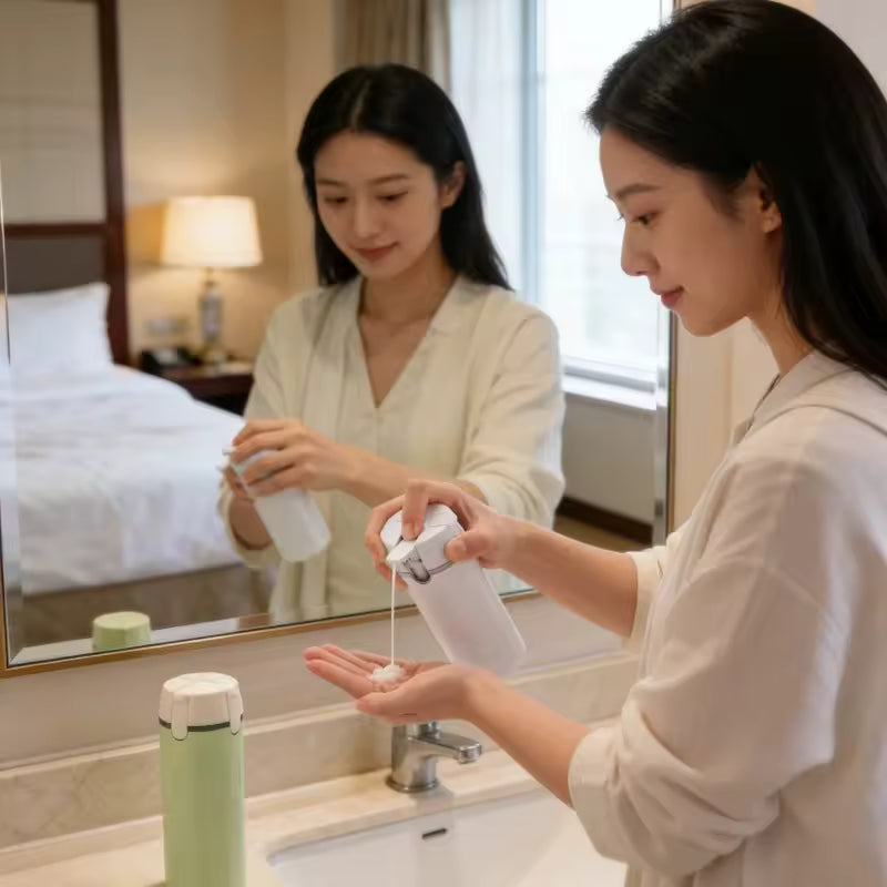 Travel Essentials Refillable Bottle Set — 4-in-1