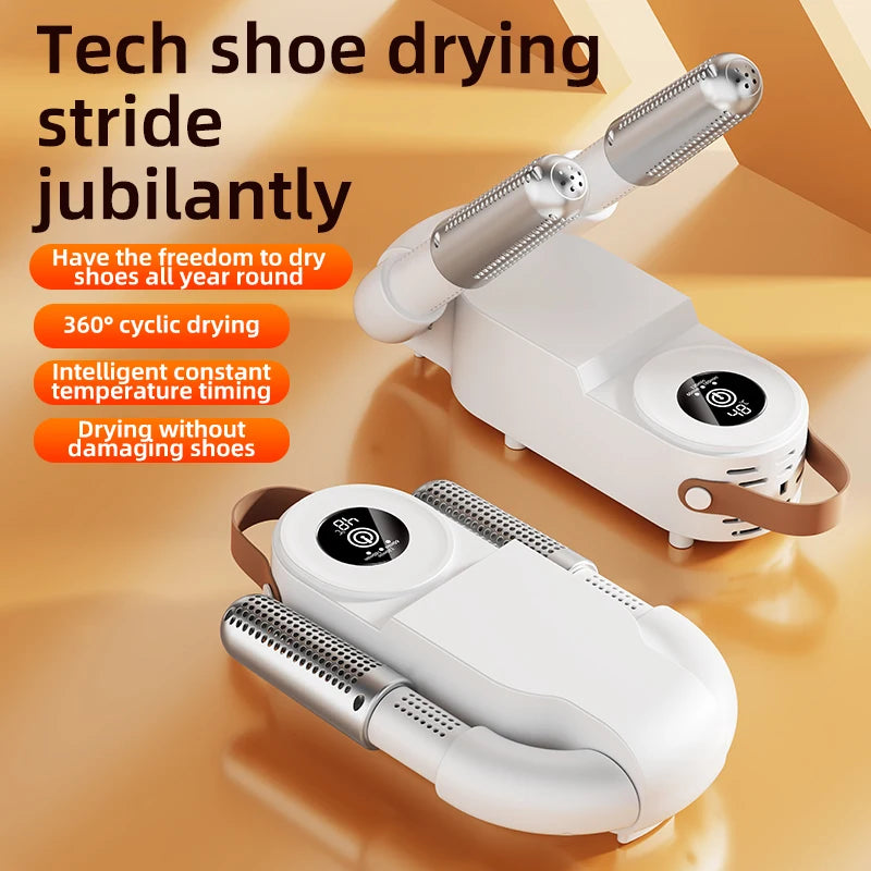 FoldDry™ Smart Shoe Dryer & Deodorizer | Fast Heat UV Shoe Care