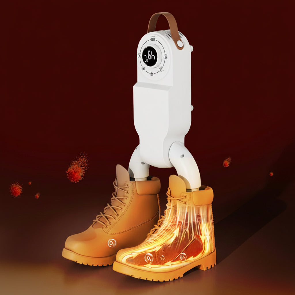 FoldDry™ Smart Shoe Dryer & Deodorizer | Fast Heat UV Shoe Care