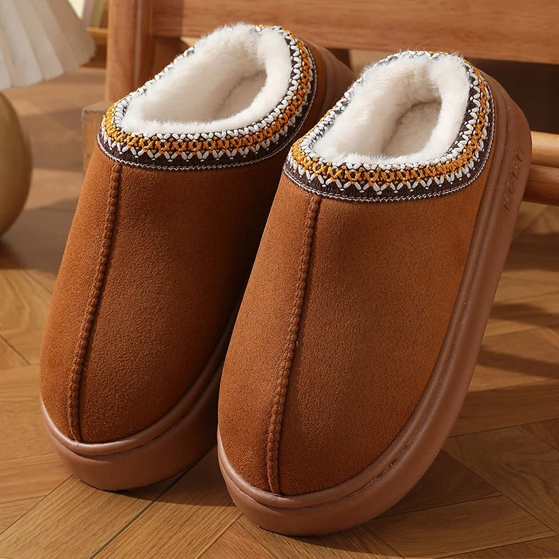 Women's Winter Fashionable Fluffy Slippers