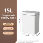 Smart Touchless Trash Can – 15L