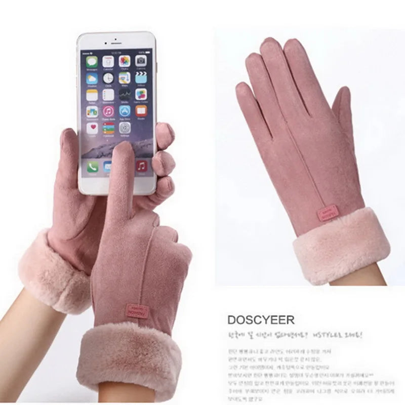 Women’s Winter Plush Gloves