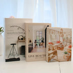 Luxe Decorative Faux Book Set (3-Piece) – Designer Coffee Table Decor