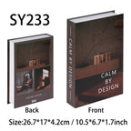 Morandi Decorative Book Box – Luxury Coffee Table Storage Decor