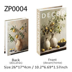 Faux Book Storage Box – Luxe Perfume Designer Coffee Table Decor