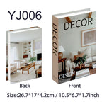 Morandi Decorative Book Box – Luxury Coffee Table Storage Decor