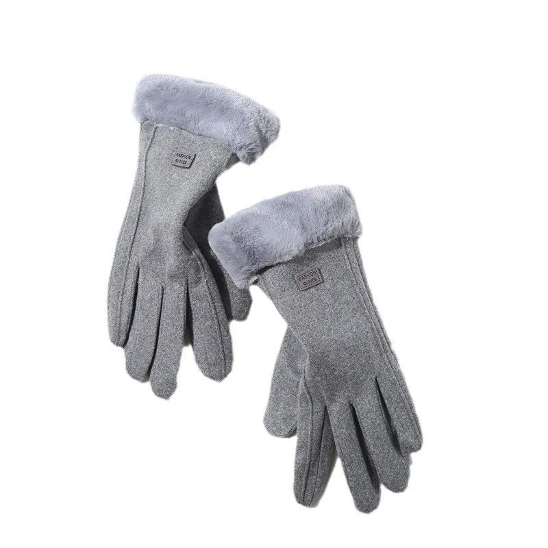 Women’s Winter Plush Gloves