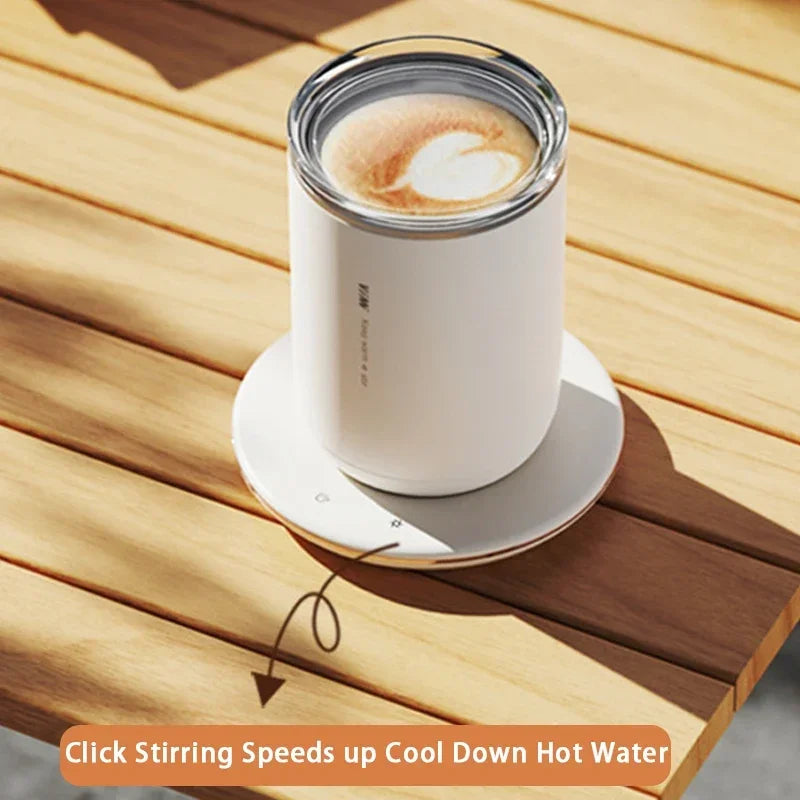 2-in-1 Mixing Coffee Cup & Warmer