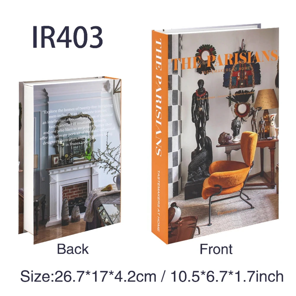 Morandi Decorative Book Box – Luxury Coffee Table Storage Decor