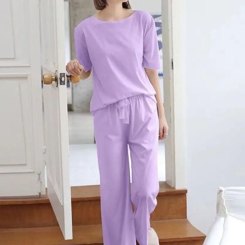 Women Velvet Pajama Set