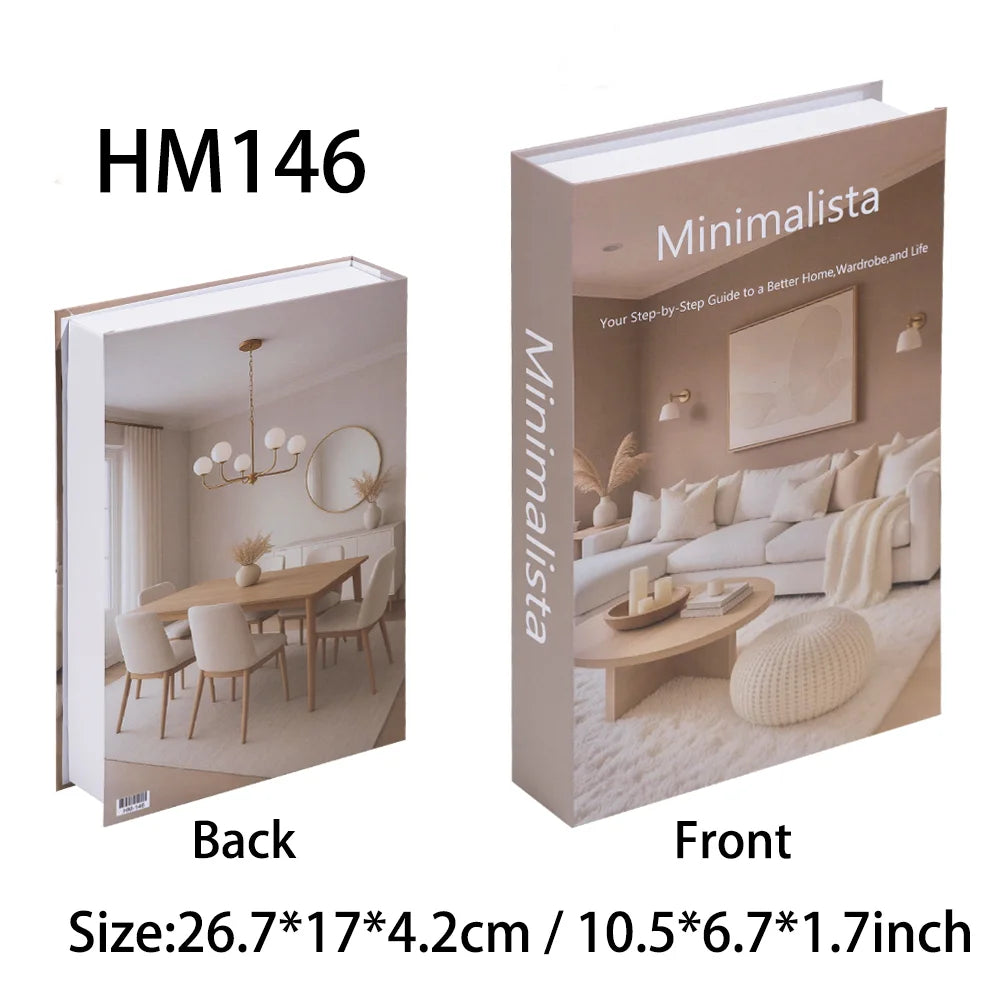 Morandi Decorative Book Box – Luxury Coffee Table Storage Decor