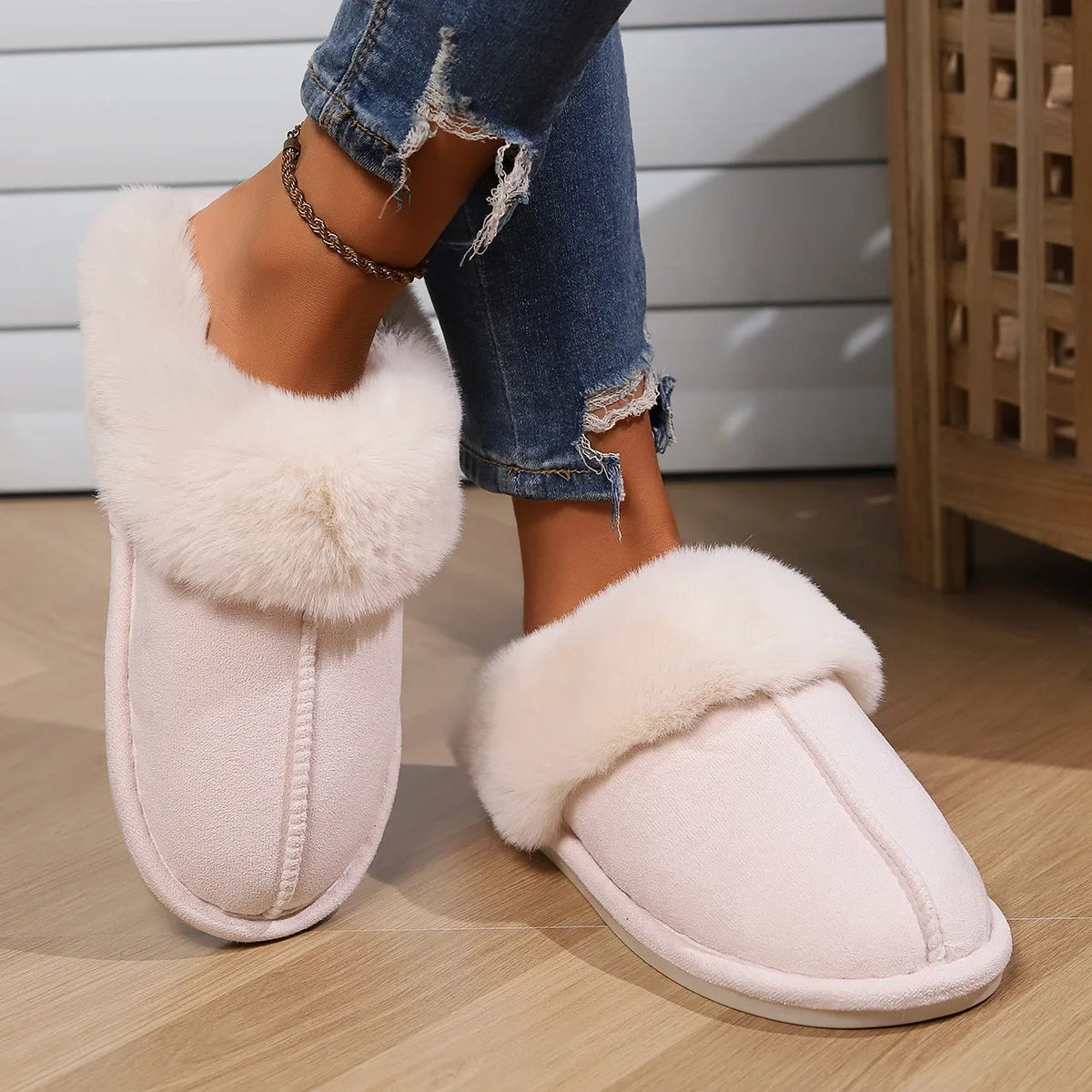 Women's Warm Cotton Slippers