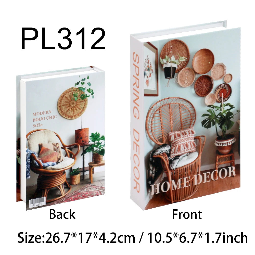 Morandi Decorative Book Box – Luxury Coffee Table Storage Decor