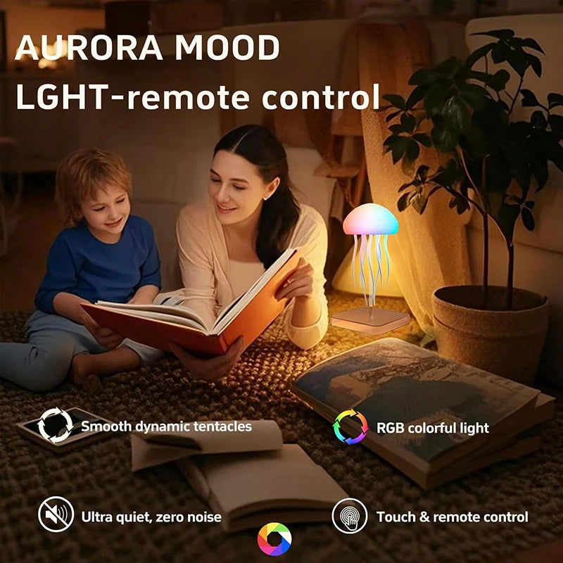 LED Jellyfish Mood Lamp Color