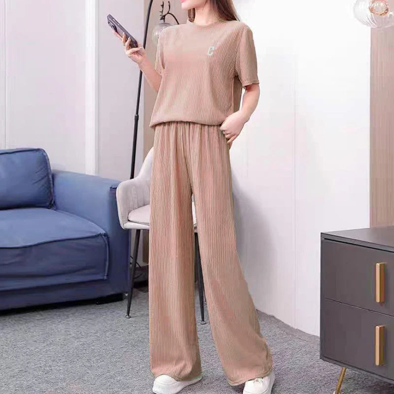 Women Velvet Pajama Set