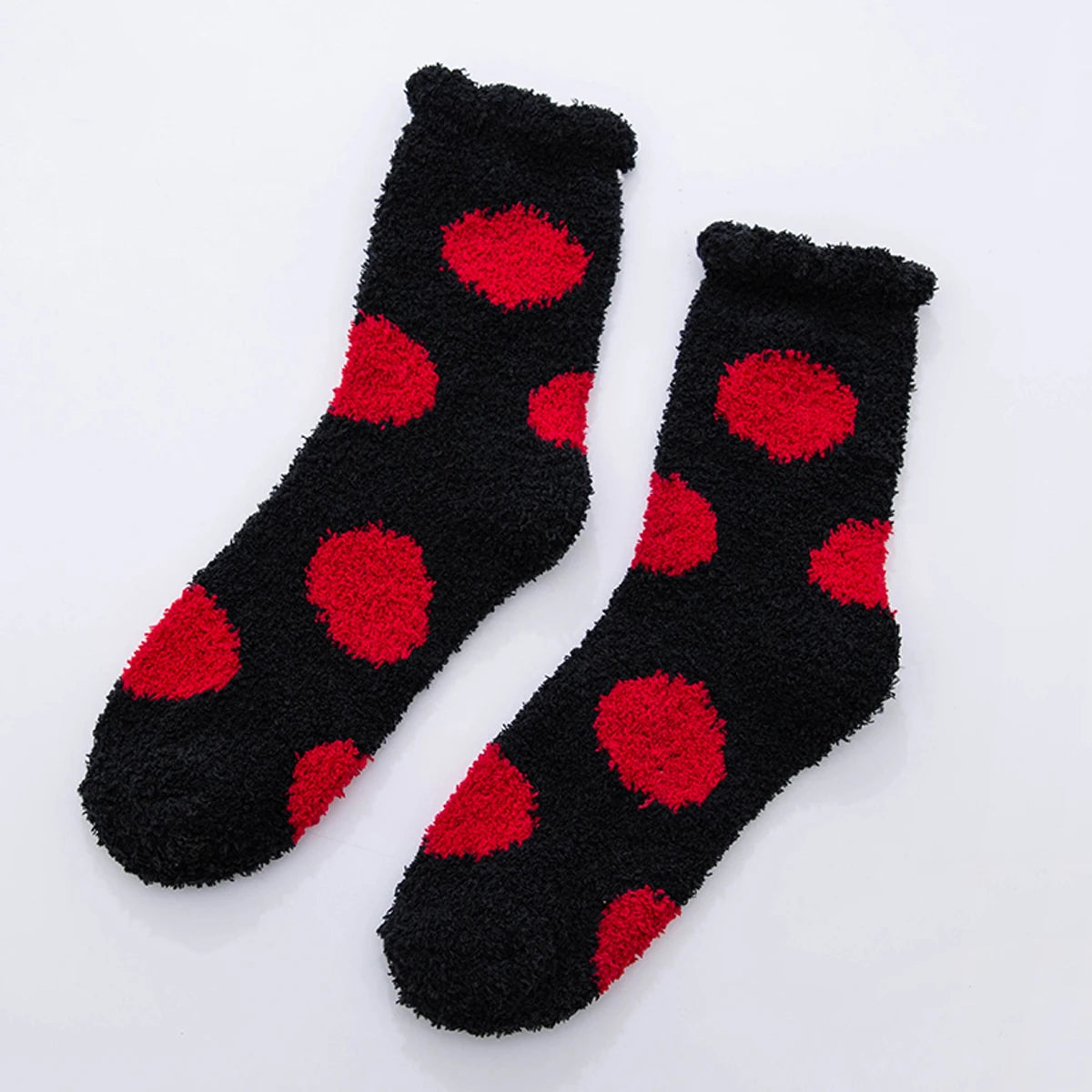 Women's Non-Slip Plush Knitted Socks