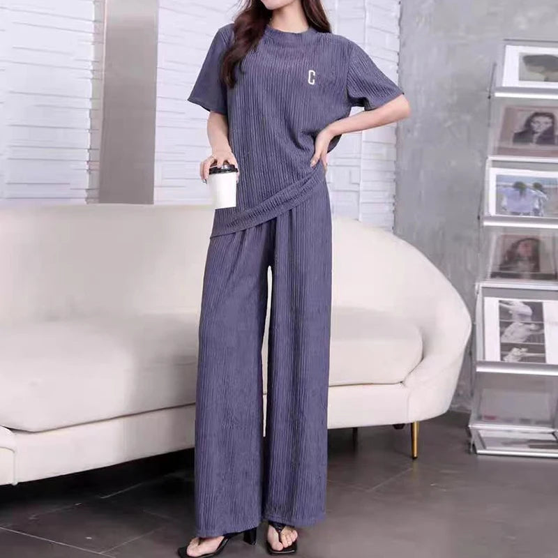 Women Velvet Pajama Set