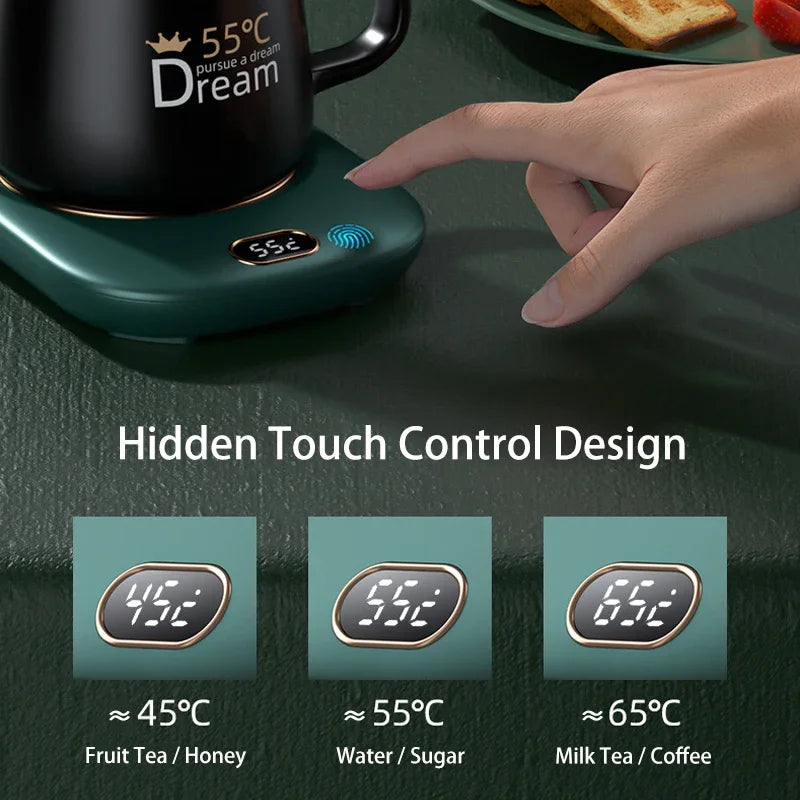 USB Coffee Mug Warmer 3 Temperature Settings