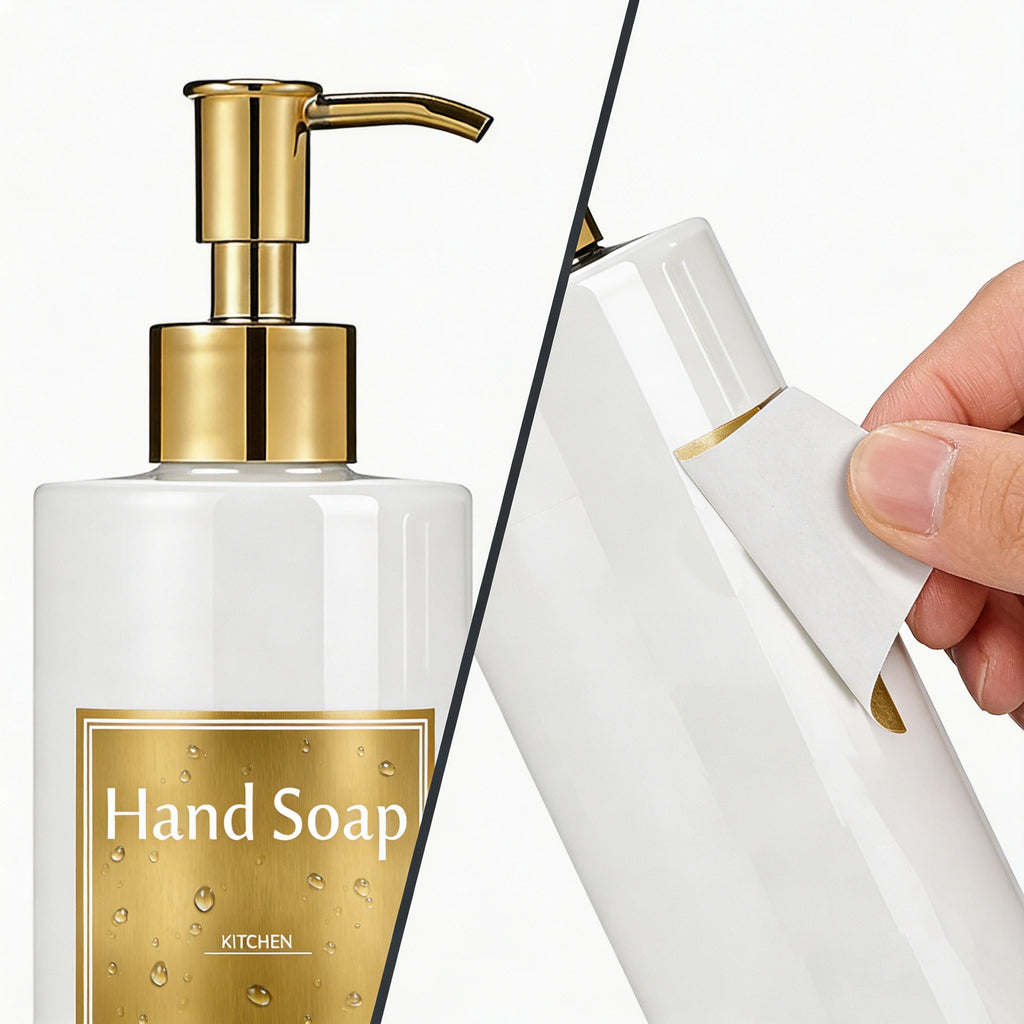Elegant Refillable Soap Dispenser Set