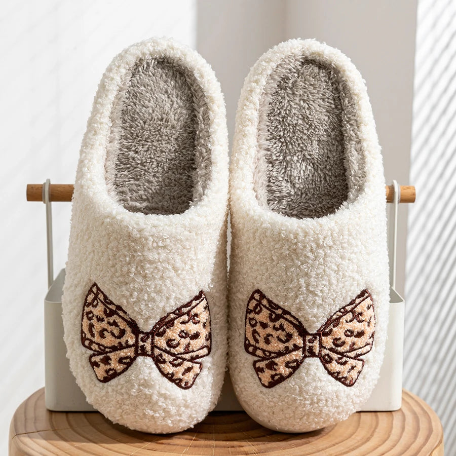 Women's Fashion Cute Bow Slippers