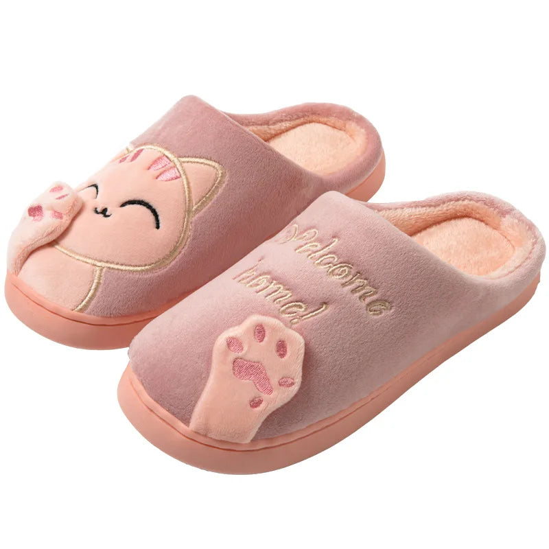 Pallene Cow Milk Fuzzy Slippers