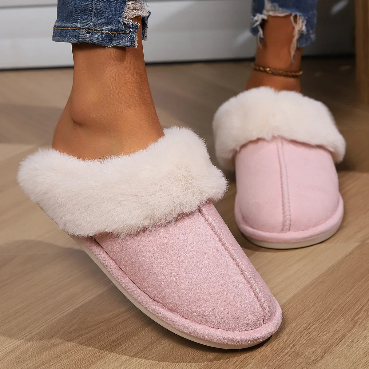 Women's Warm Cotton Slippers