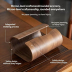Natural Wood Tissue Box Cover – Rustic Scandinavian Tissue Holder