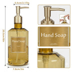 2-Piece Kitchen Soap Dispenser Set – Hand Soap & Dish Soap