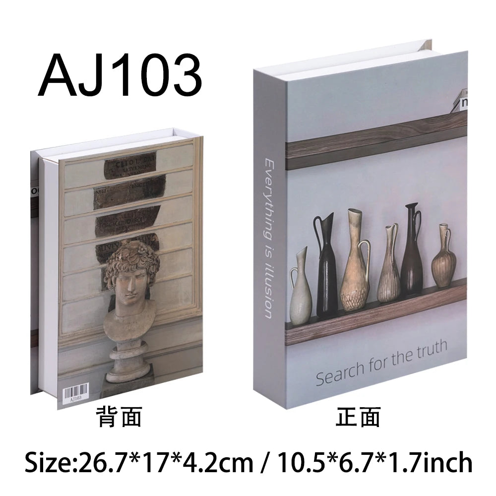 Morandi Decorative Book Box – Luxury Coffee Table Storage Decor