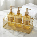 3-Piece Shower Soap Dispenser Set – Shampoo, Conditioner & Body Wash