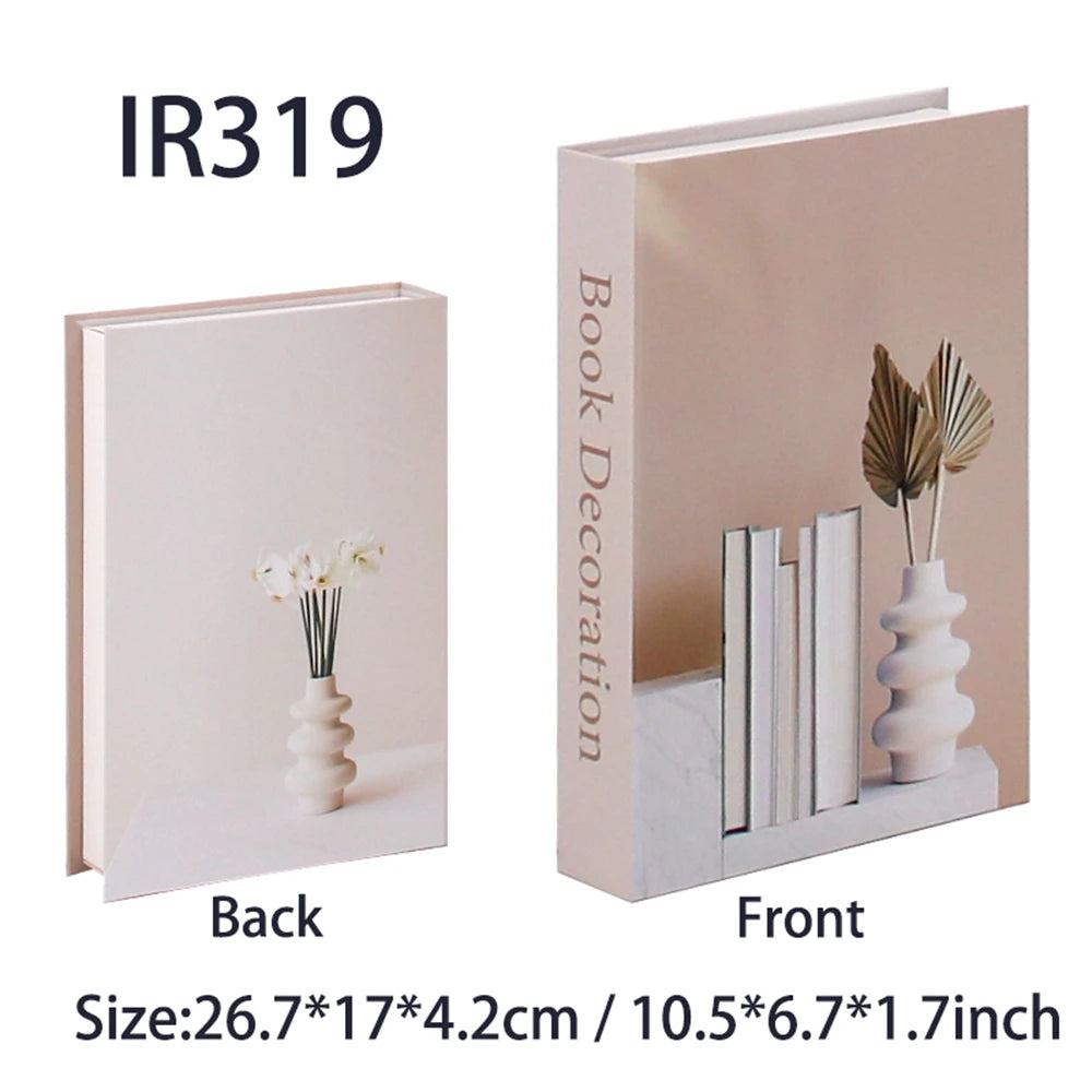 Morandi Decorative Book Box – Luxury Coffee Table Storage Decor