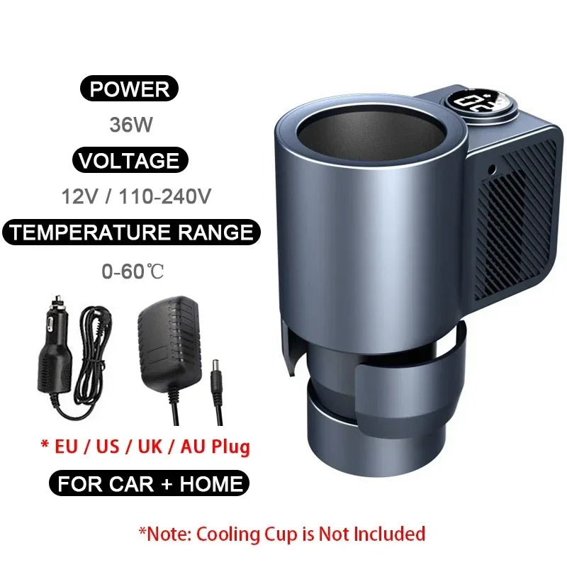 New 2-in-1 Smart Car Cooler Warmer Cup