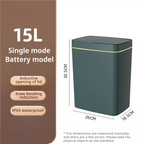 Smart Touchless Trash Can – 15L