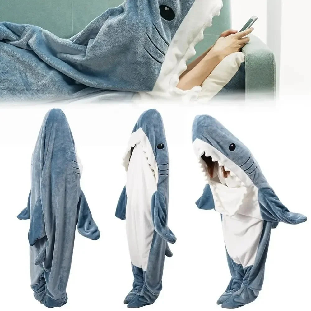 Shark Blanket Adult Cartoon Sleeping Bag